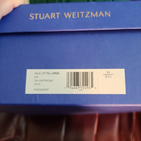 Stuart Weitzman Gala Lift Tall Sandal US 8.5 Wide BNIB - Picture 5 of 5